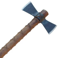Hand Forged Fury Of Atla Viking Axe