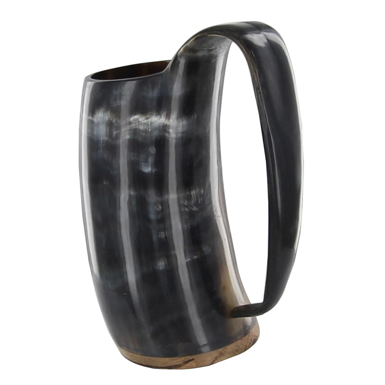 Norse Celtic Tankard Triquetra Trinity Knot Design Drinking Horn Mug - Image 2