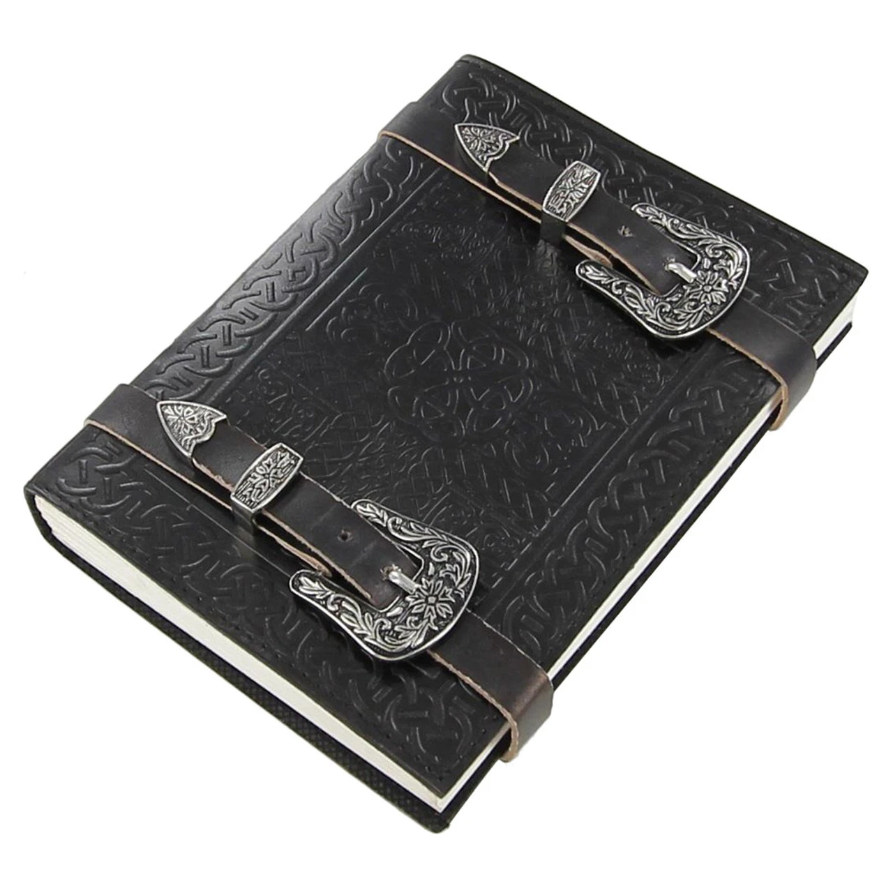 Devine Ancestry Celtic Mandala Knot Leather Journal - Image 4