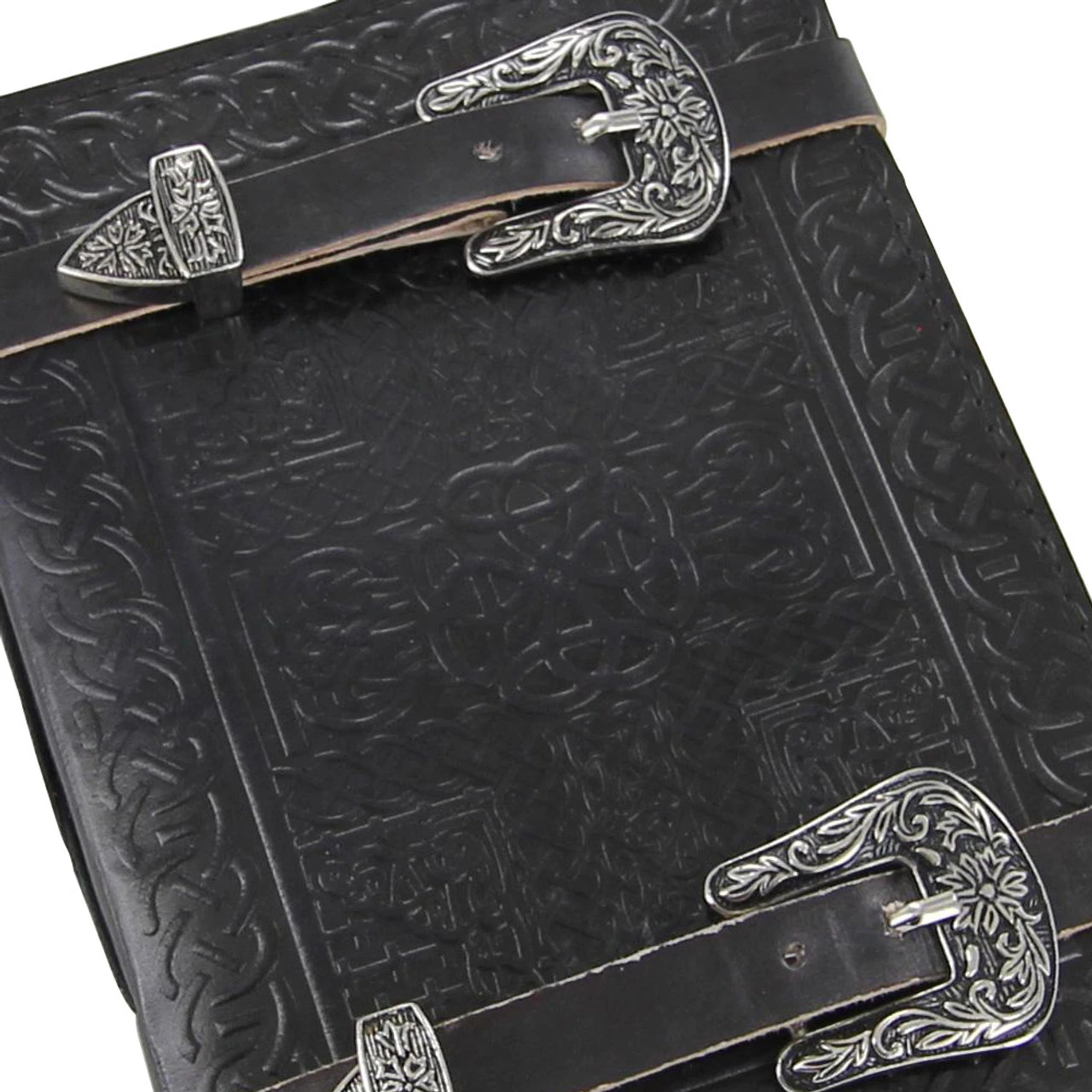 Devine Ancestry Celtic Mandala Knot Leather Journal - Image 3