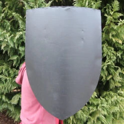 Black Medieval Blank Customizable War Shield